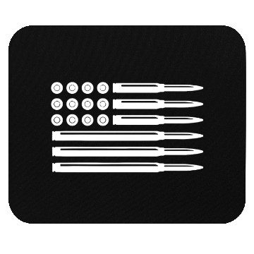 Discover Bullets American Flag Usa Pro Gun Rights Infidel N Mouse Pads