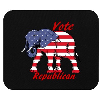Discover Vote Republican Mouse Pads