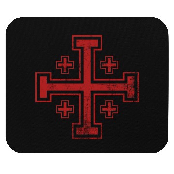 Discover Crusader Cross Knights Templar Mouse Pads