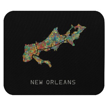 Discover new orleans Mouse Pads