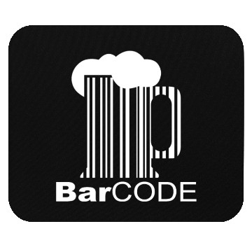 Discover beer Barcode Mouse Pads