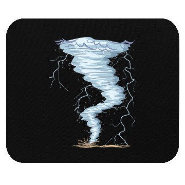 Discover Weather Tornado whirlwind Storm Hunter cool design Mouse Pads