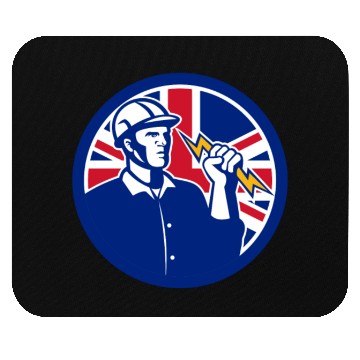Discover British Power Lineman Mouse Pads