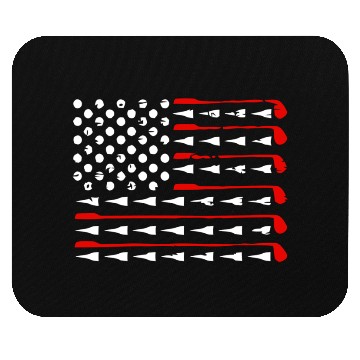 Discover AMERICAN FLAG GOLF Mouse Pads