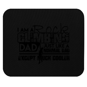 Discover Rock Climbing Mouse Pads - Rock Climbing Dad Mouse Pads