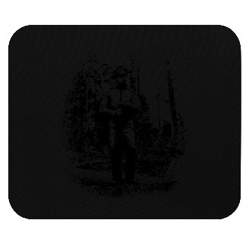 Discover Forestry worker in timber harvest Mouse Pads