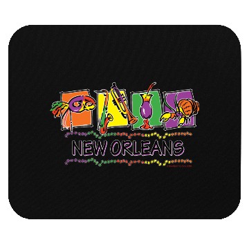 Discover NEW-ORLEANS-SQUARES-eps Mouse Pads
