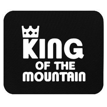 Discover King of the Mountain Cycling Bike MTB Mouse Pads