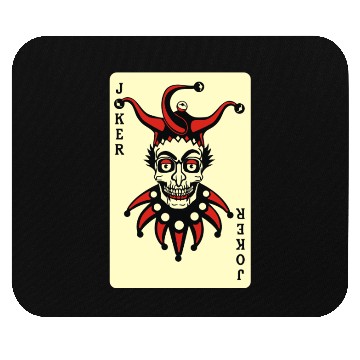 Discover Joker Card Mouse Pads