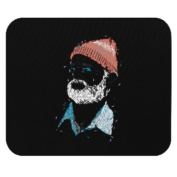 Discover Zissou of Fish Mouse Pads