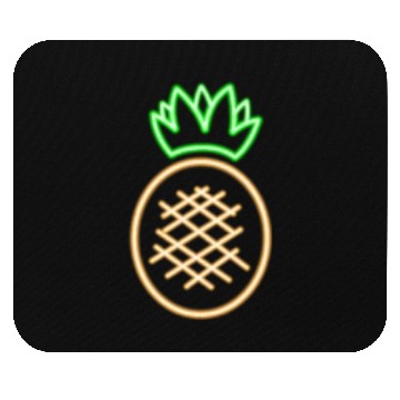 Discover Neon Pineapple Pocket Glow Party Fruit Costume Mouse Pads