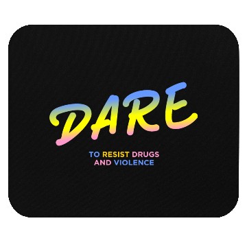 Discover DARE 90s drugs Mouse Pads