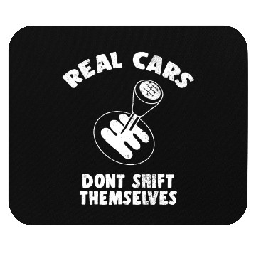 Discover Funny Car Racing Mechanic Apparel Mouse Pads