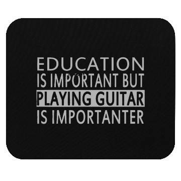 Discover PLAYER GUITAR FUNNY Mouse Pads