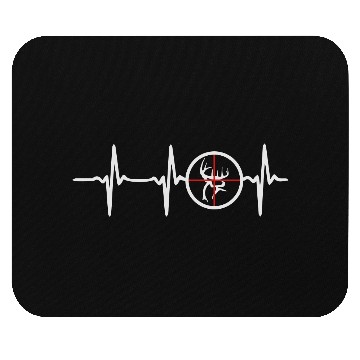 Discover Heart Beat Hunting Mouse Pads