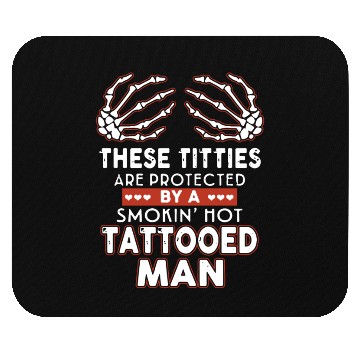Discover there titties are protected by a smoking hot tatto Mouse Pads