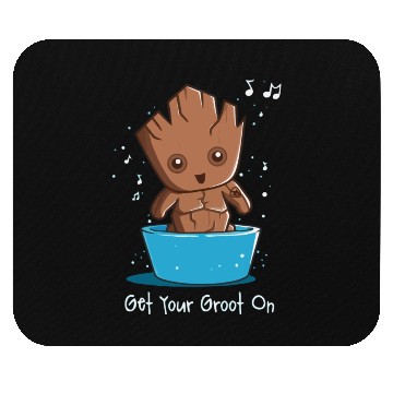 Discover Get Your Groot On Mouse Pads