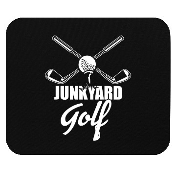 Discover Junkyard Golf Course Funny for Golfer Dad Design Mouse Pads