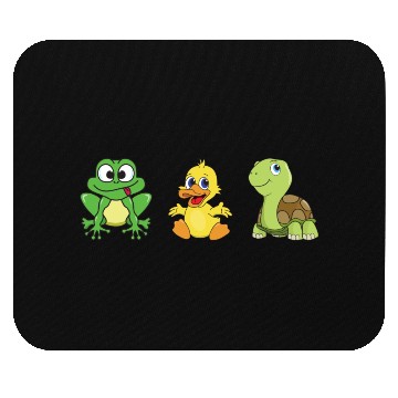 Discover Frog Ducklings Duck Turtle Mouse Pads