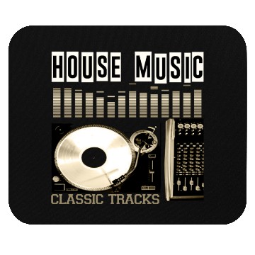 Discover HOUSE MUSIC CLASSIC TRACKS Mouse Pads