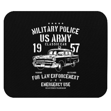 Discover Army Classic Car Mouse Pads