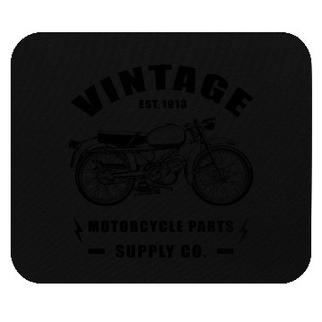 Discover Vintage Classic Motorcycle Mouse Pads