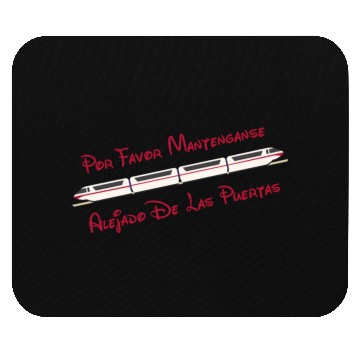 Discover Monorail - Por Favor Mouse Pads