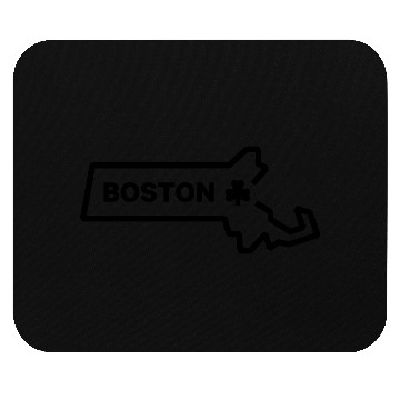 Discover Boston Basketball Mouse Pads