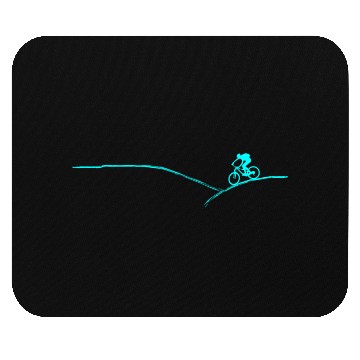 Discover MTB mountain bike mountain biking cycling Mouse Pads