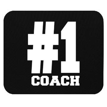 Discover Number 1 Coach Mouse Pads | Stylish For Coachs