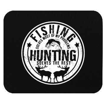 Discover Fishing and Hunting Mouse Pads