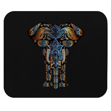 Discover Mandala Elephant Mouse Pads