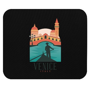 Discover Venice Italy Mouse Pads