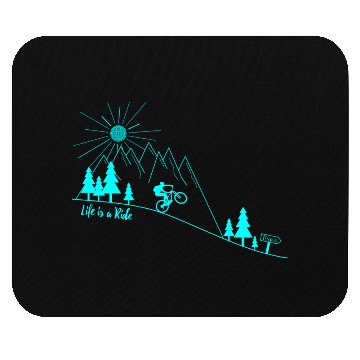 Discover cycling mountain bike Mouse Pads