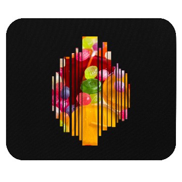 Discover Funny biscuit calorie lollipop chocolate muffin Mouse Pads