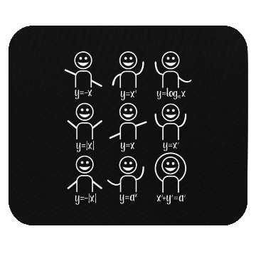 Discover Funny Math Algebra Dance Teacher Mouse Pads