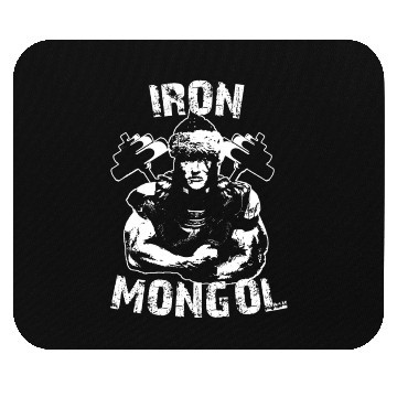 Discover Iron Mongol Warrior Mouse Pads