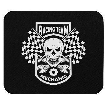 Discover racing team mechanic Mouse Pads