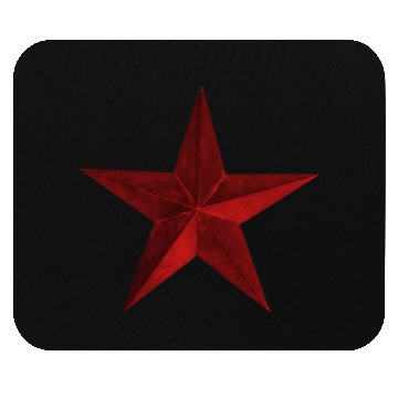 Discover Red Star Dark Scuffed Old - Gift Idea Mouse Pads