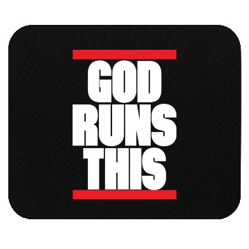 Discover God runs this Christian design Mouse Pads