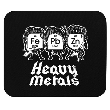 Discover heavy metals chemistry science Mouse Pads