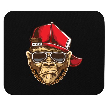 Discover Funky Monkey | Hip Hop | Monkey Swag Mouse Pads