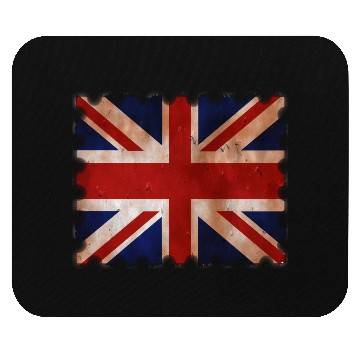 Discover Great Britain retro Design Mouse Pads