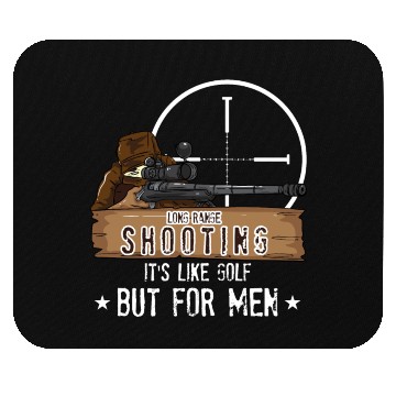 Discover Long Range Shooting Gun Hunter Mouse Pads