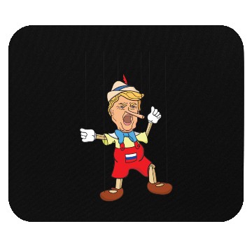 Discover Trump Lying Pinocchio Mouse Pads
