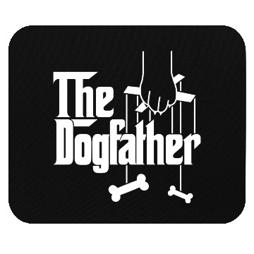 Discover the dogfather Mouse Pads