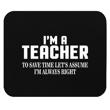 Discover Funny Teacher Mouse Pads