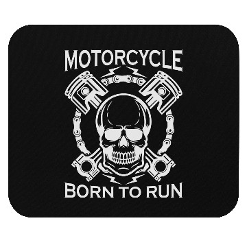 Discover Born To Run Motorcycle Mouse Pads
