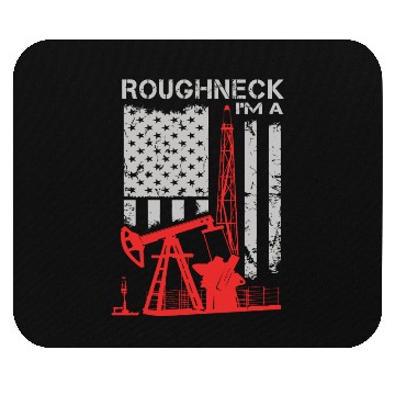 Discover Driller - roughneck - oilfield - oilfield flag u Mouse Pads