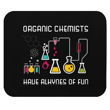 Discover Organic Chemistry Science Chemist Gift Mouse Pads